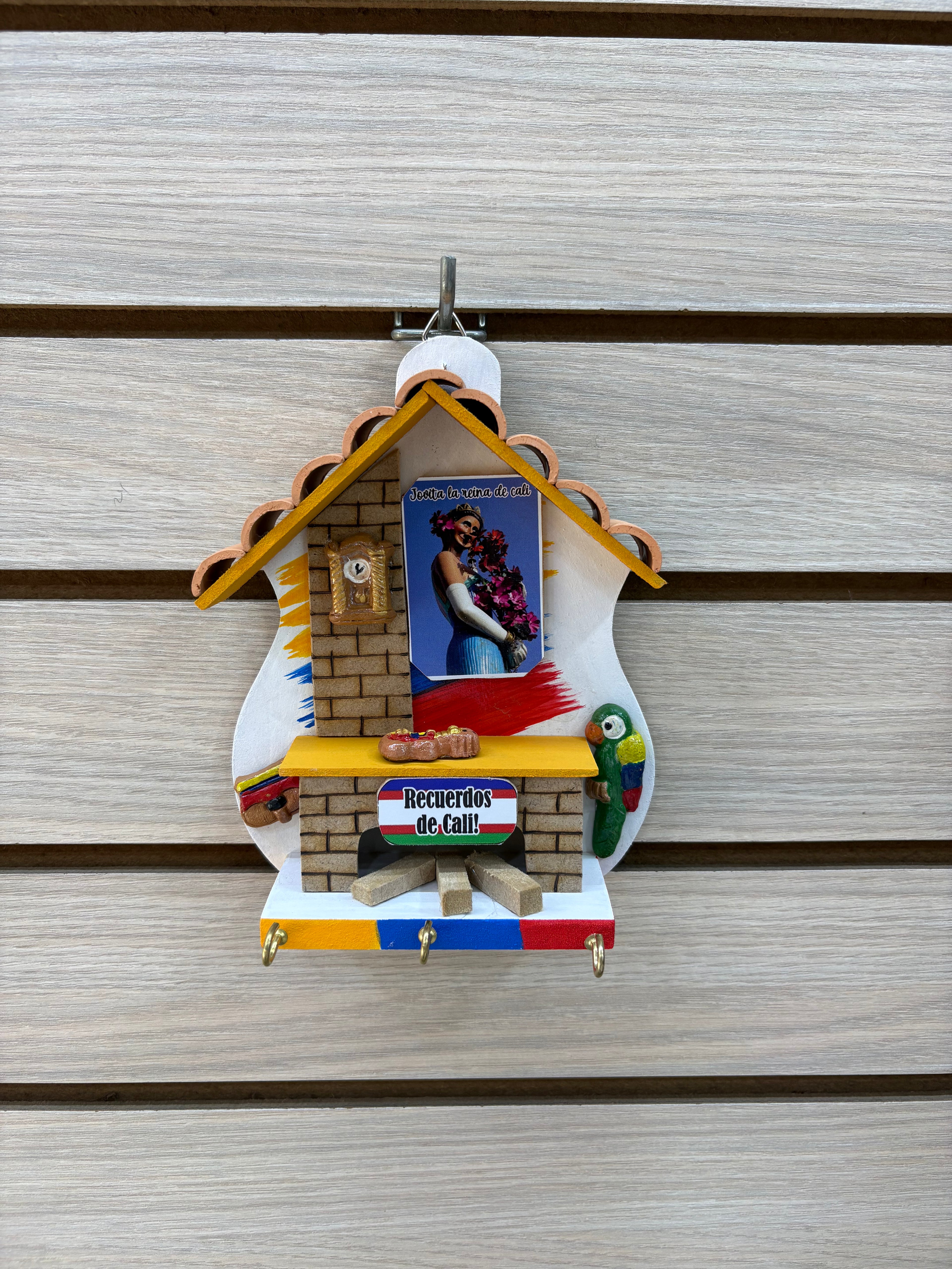Portallaves Artesanal Casita - modelo 7