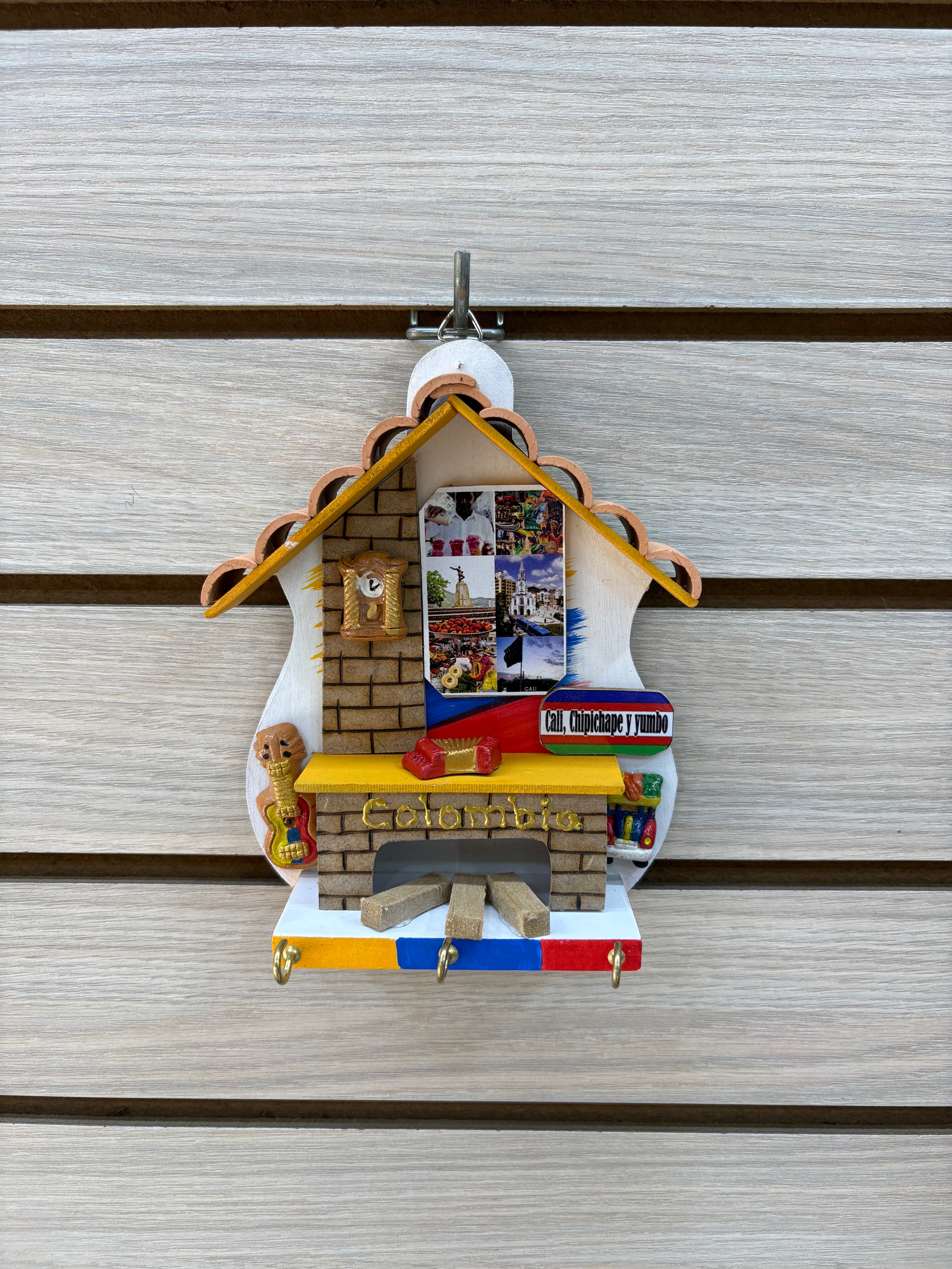 Portallaves Artesanal Casita - modelo 8