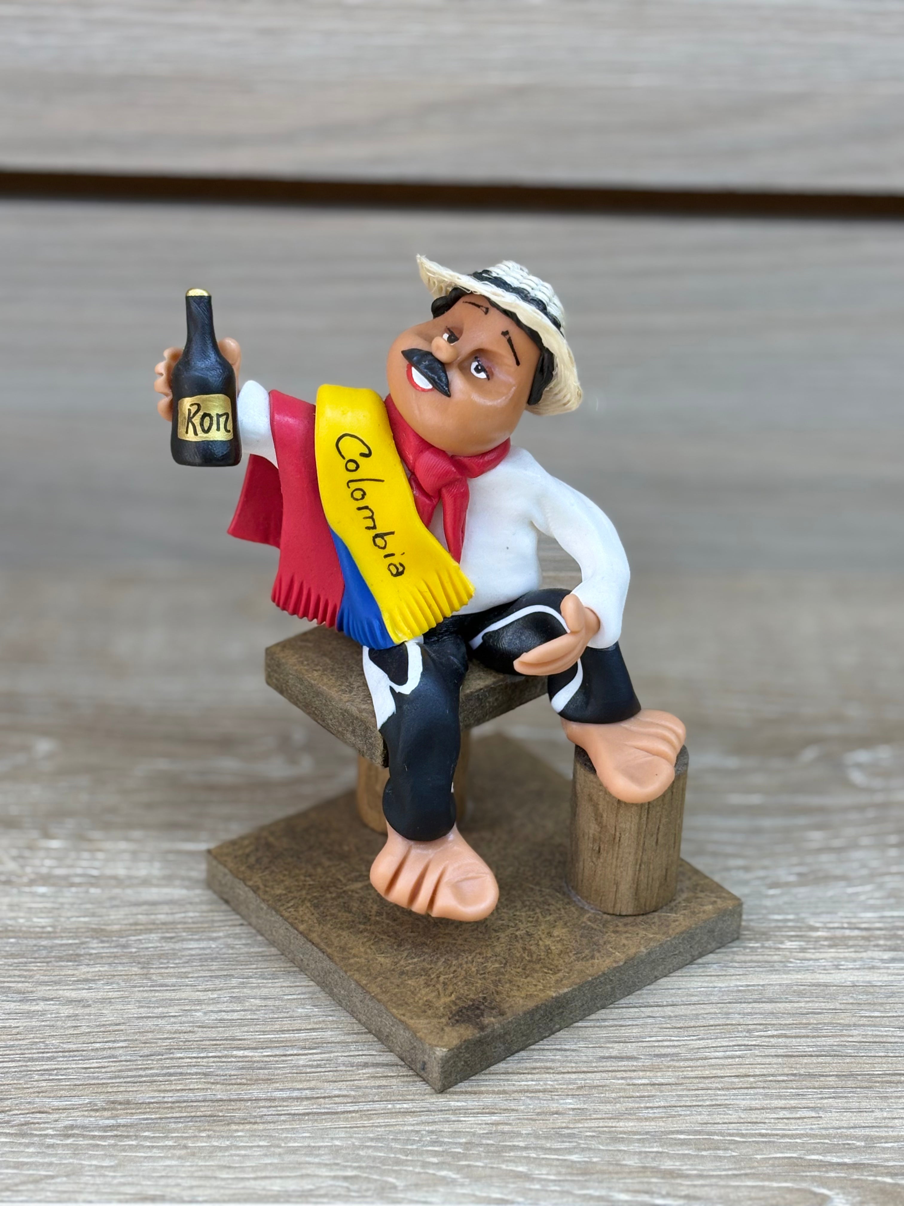 Figura Precolombina Borrachos - modelo 2