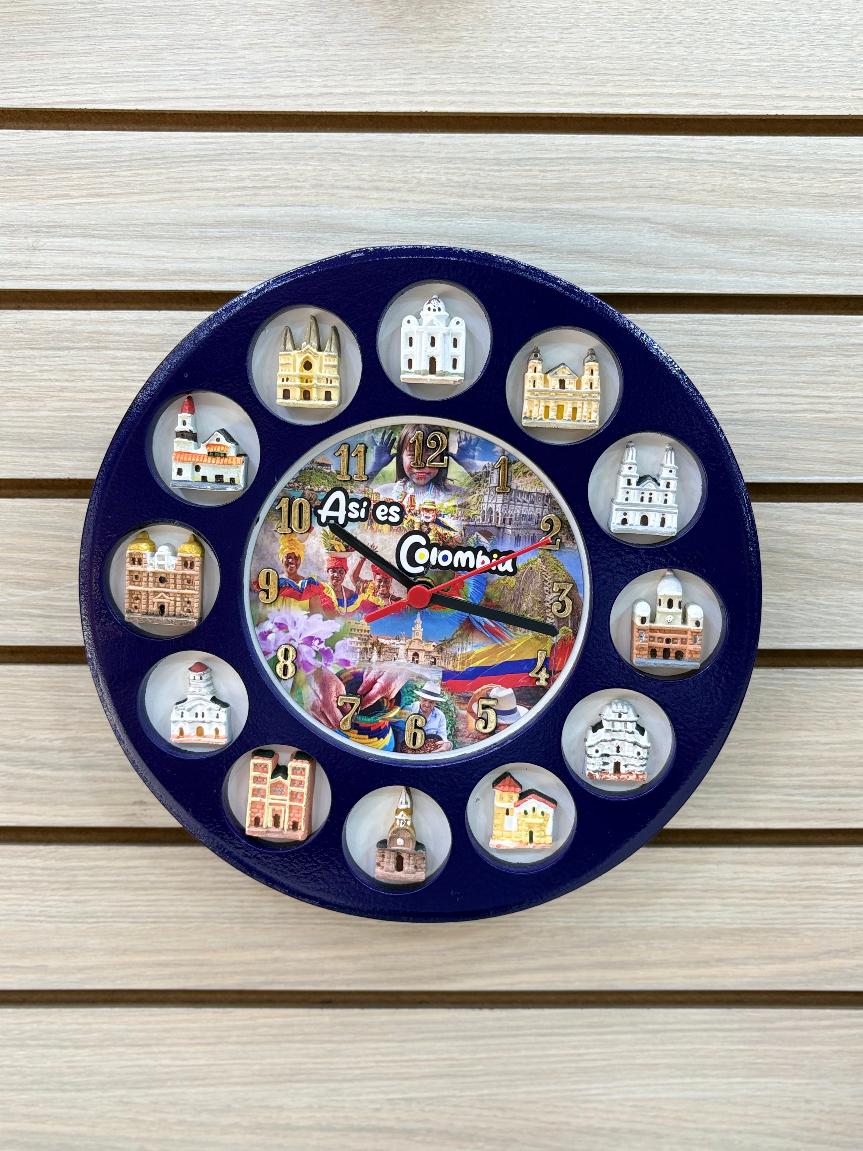 Reloj Artesanal Asi es Colombia - modelo 1