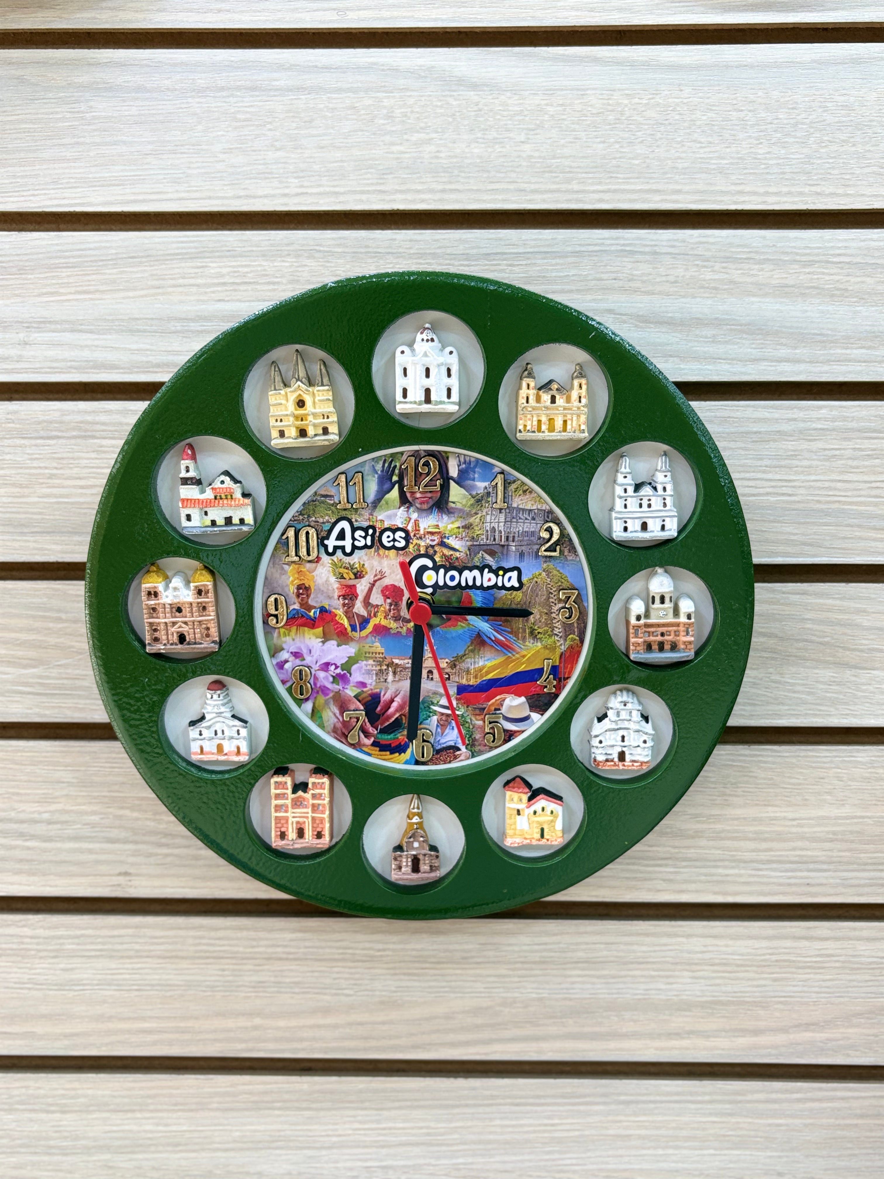 Reloj Artesanal Asi es Colombia - modelo 2