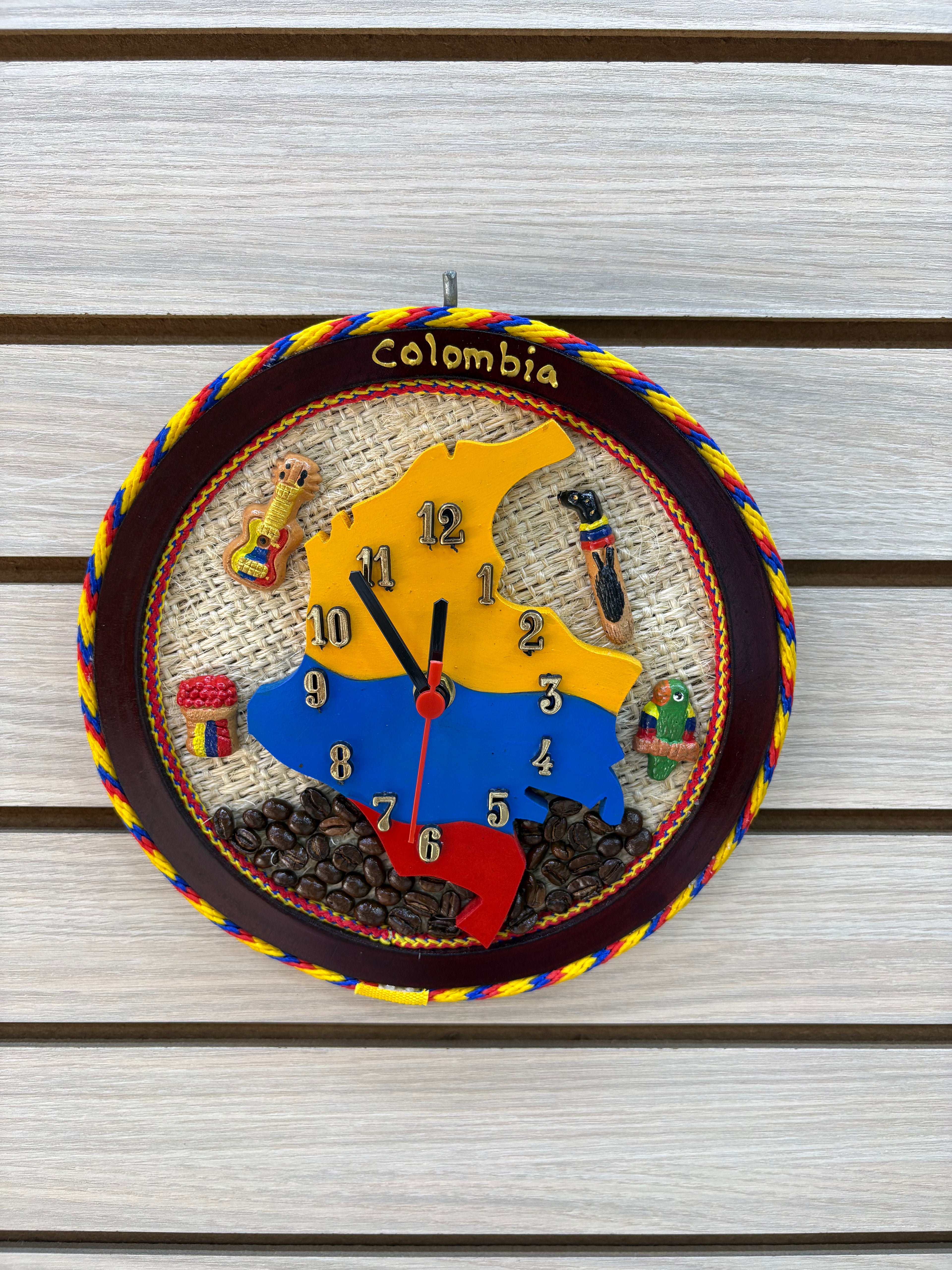Reloj Artesanal Cafe - modelo 2