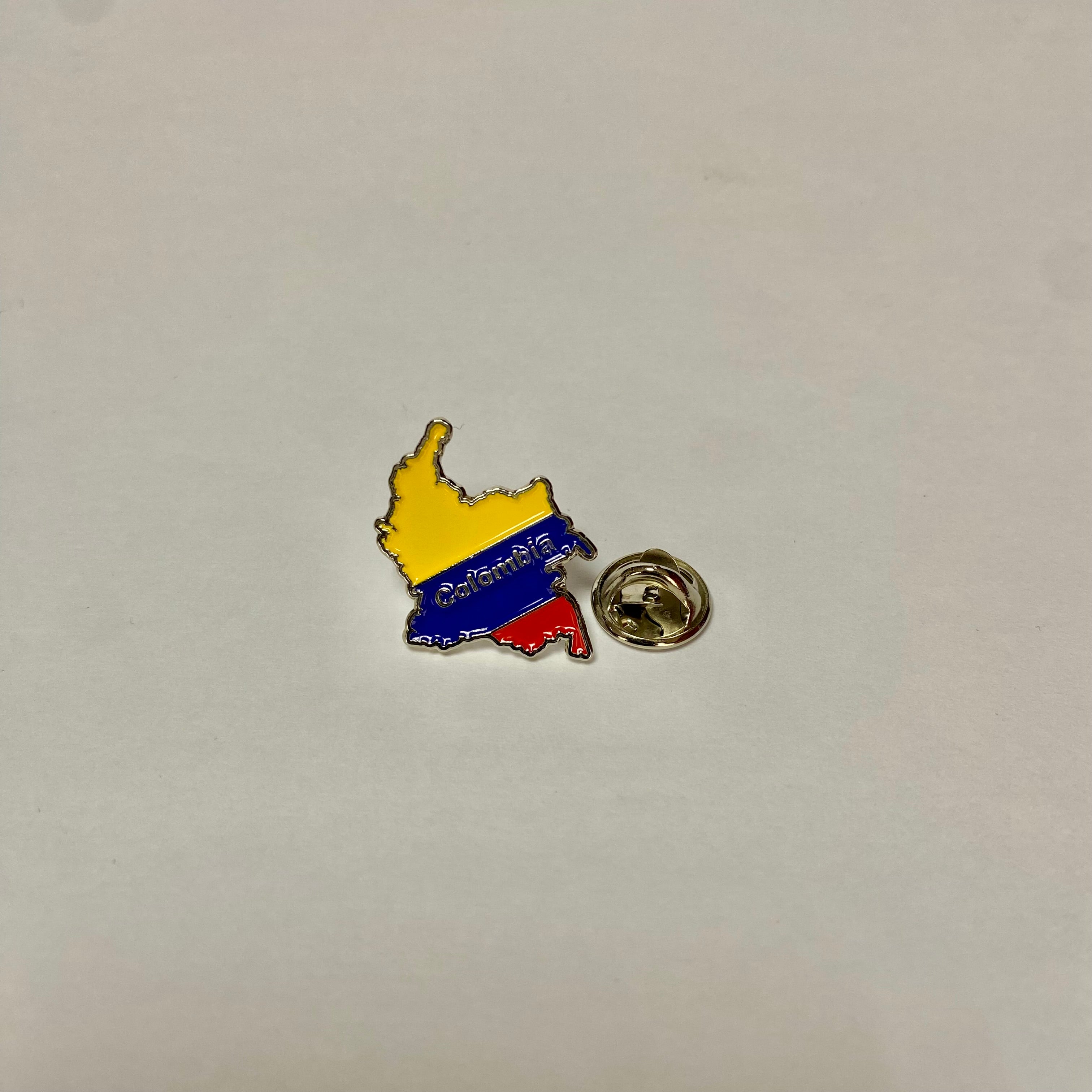 Pin Colombia — Souvenir Metálico