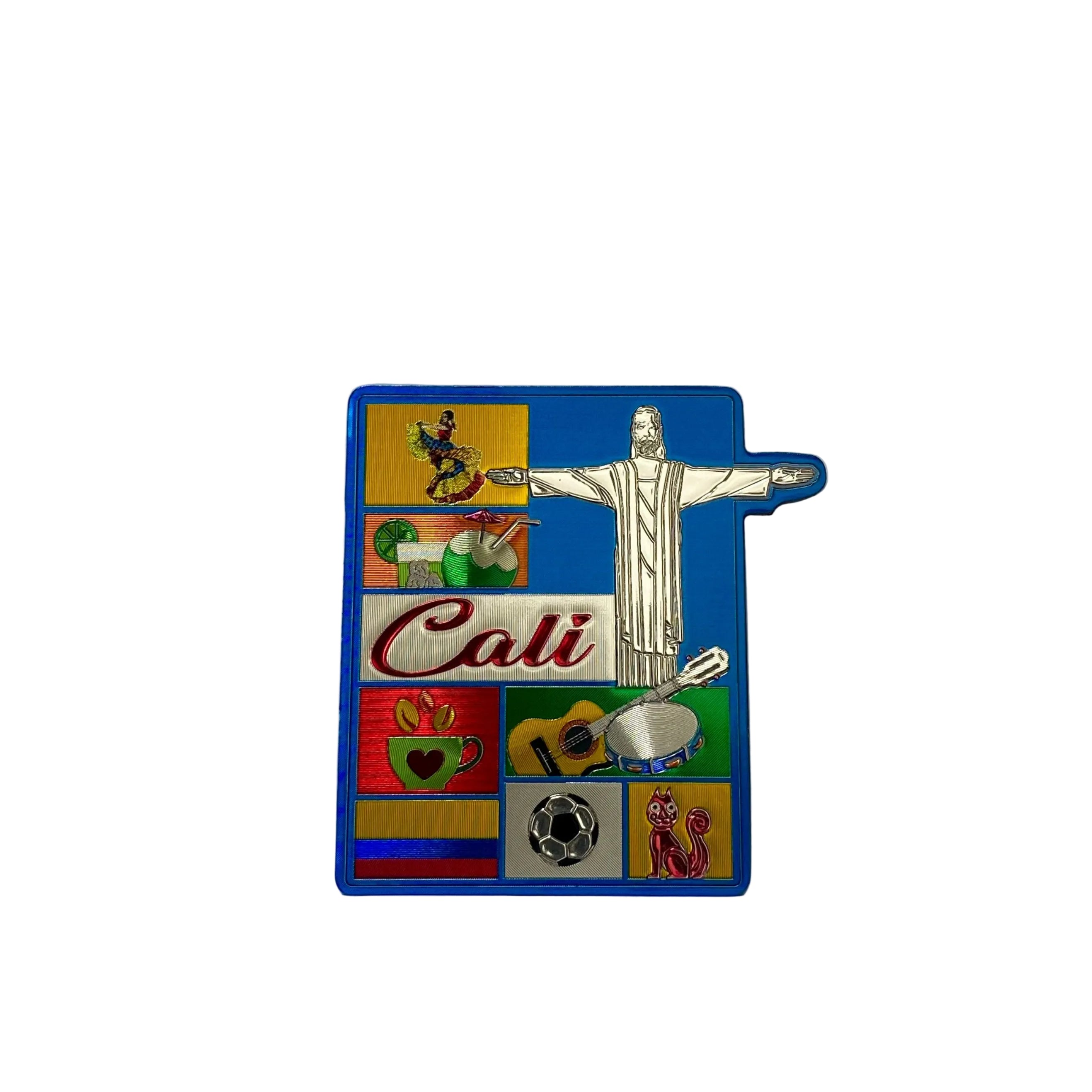 Imán de Cali — Recuerdo Turístico de Colombia