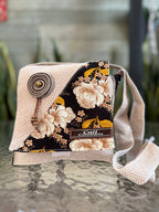 BOLSO MEDIANO DECORADO CON TAPA