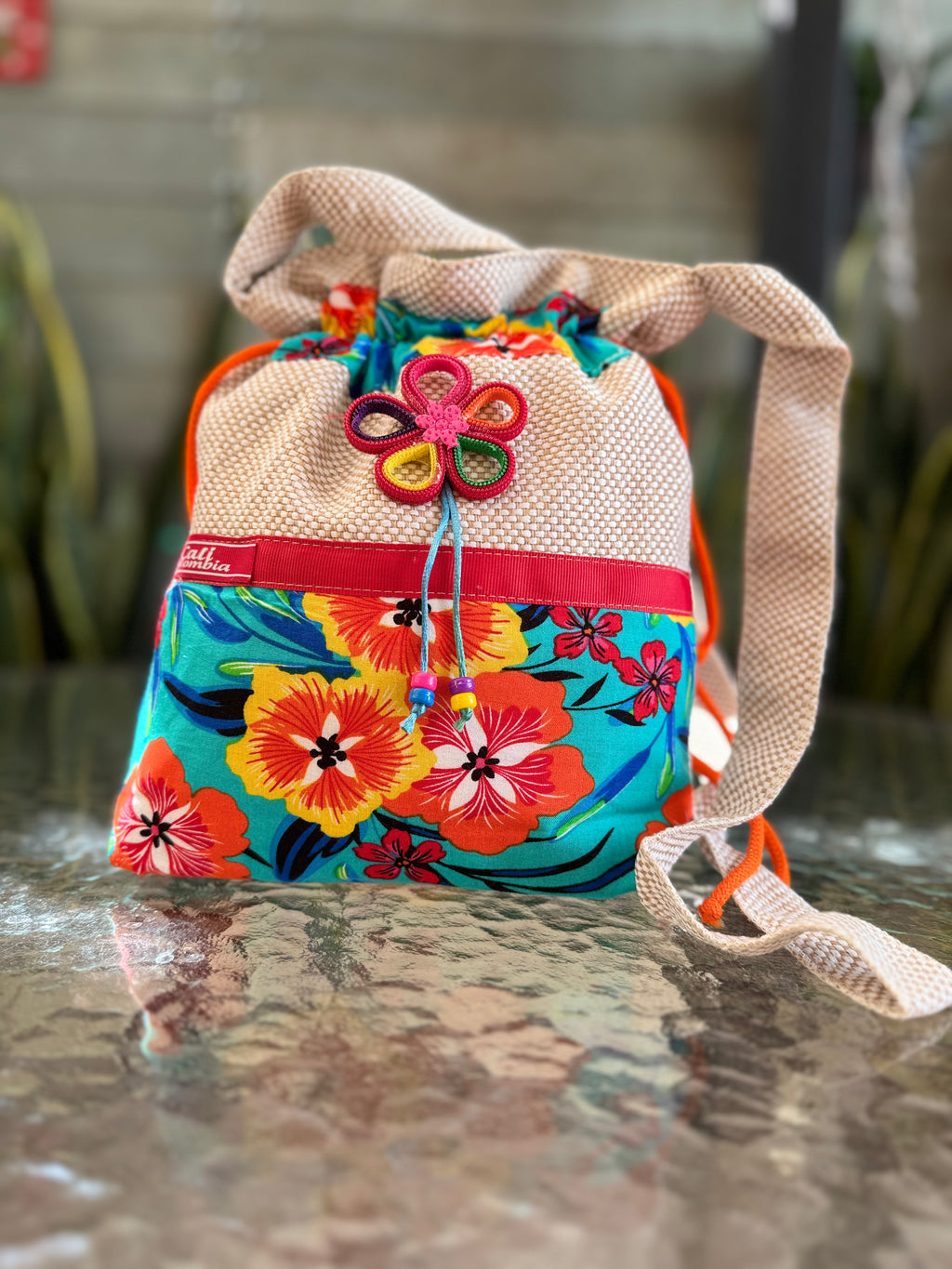 BOLSO TELA TULA DECORADO
