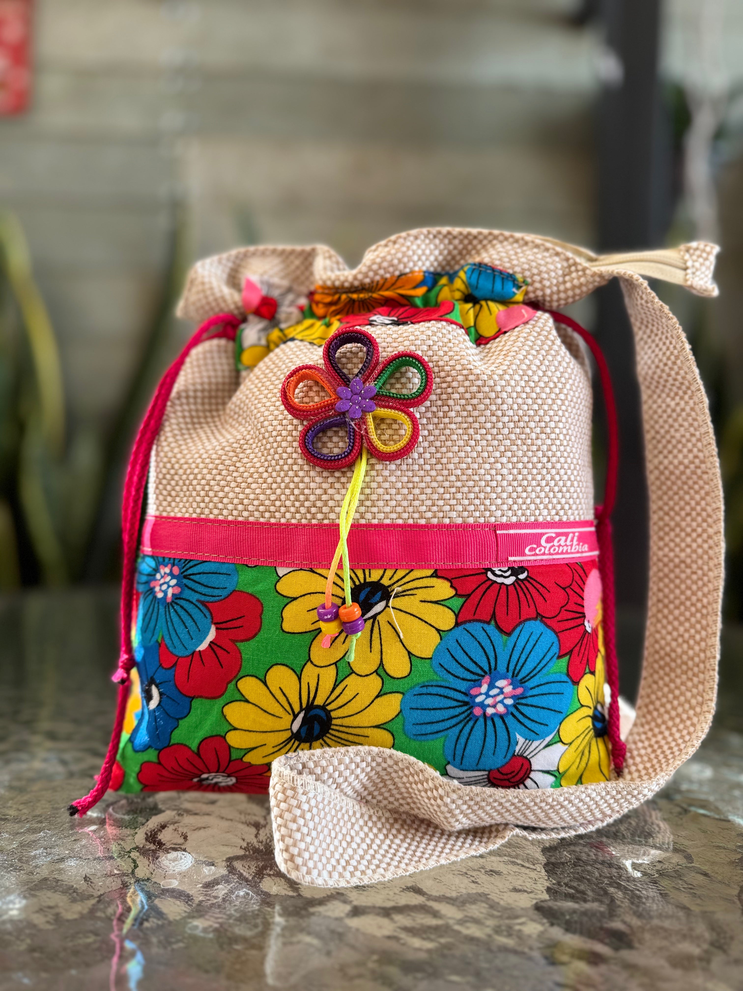 BOLSO TELA TULA DECORADO