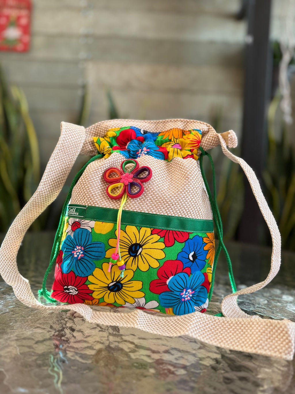 BOLSO TELA TULA DECORADO