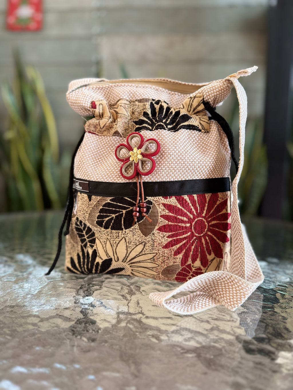 BOLSO TELA TULA DECORADO
