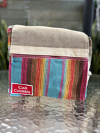 BOLSOS TELA CON TAPA