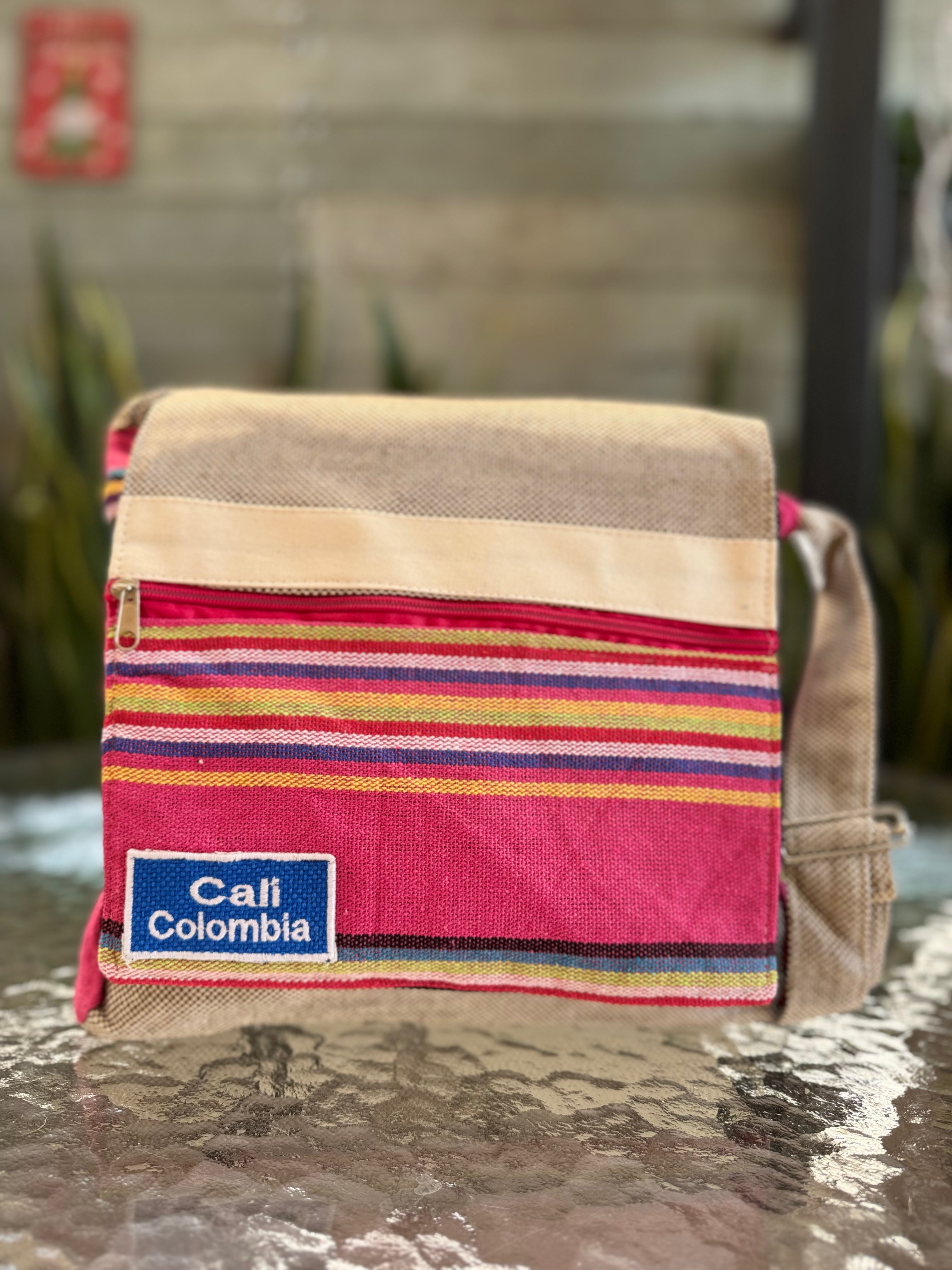 BOLSOS TELA CON TAPA