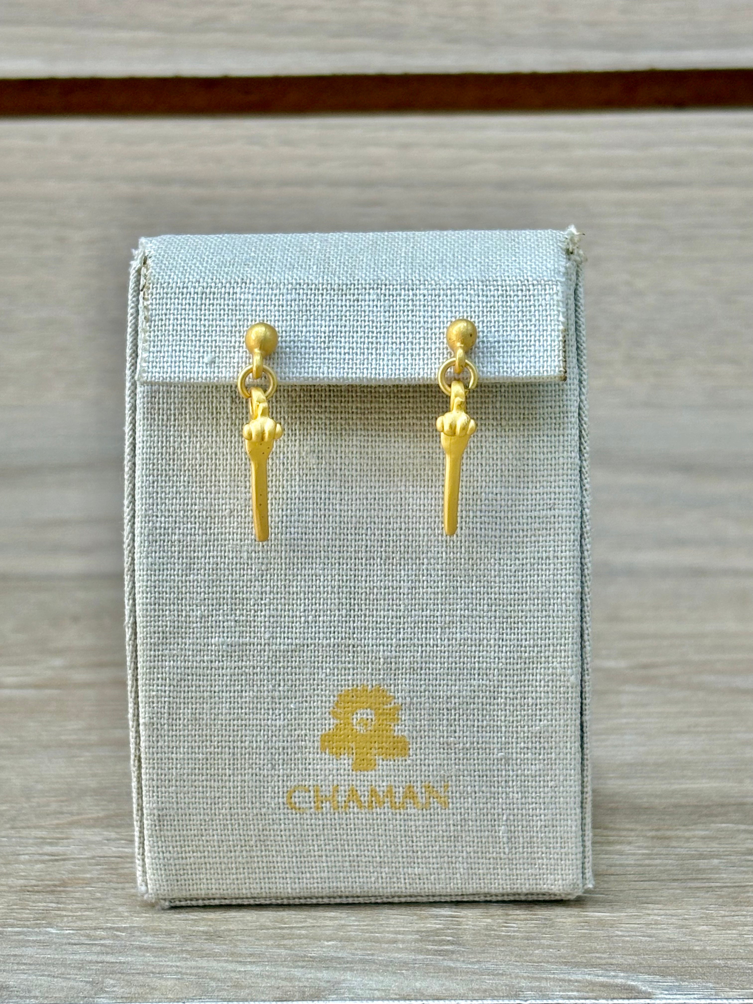 Aretes Precolombinos Largos - Modelo 4 - Artesanias de Mi Tierra Querida