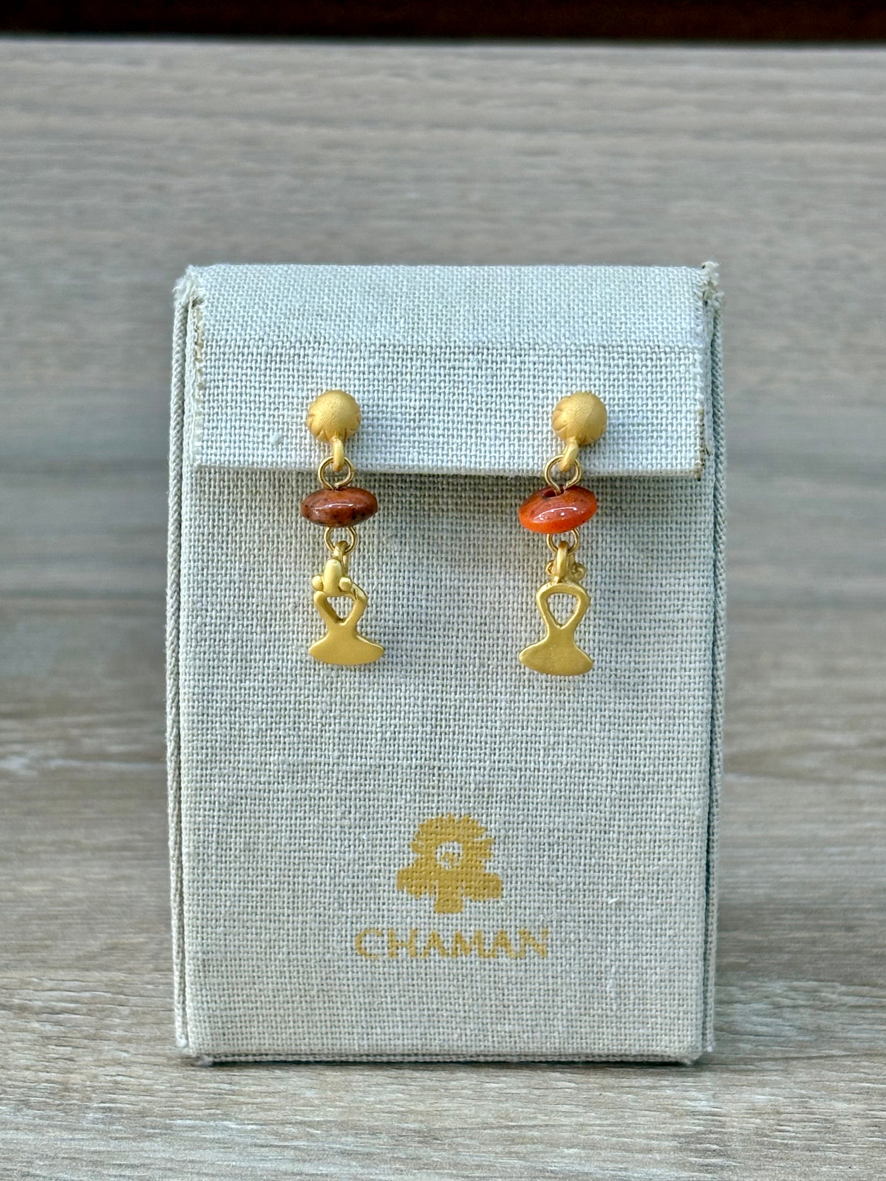 Aretes Precolombinos Largos - Modelo 8 - Artesanias de Mi Tierra Querida