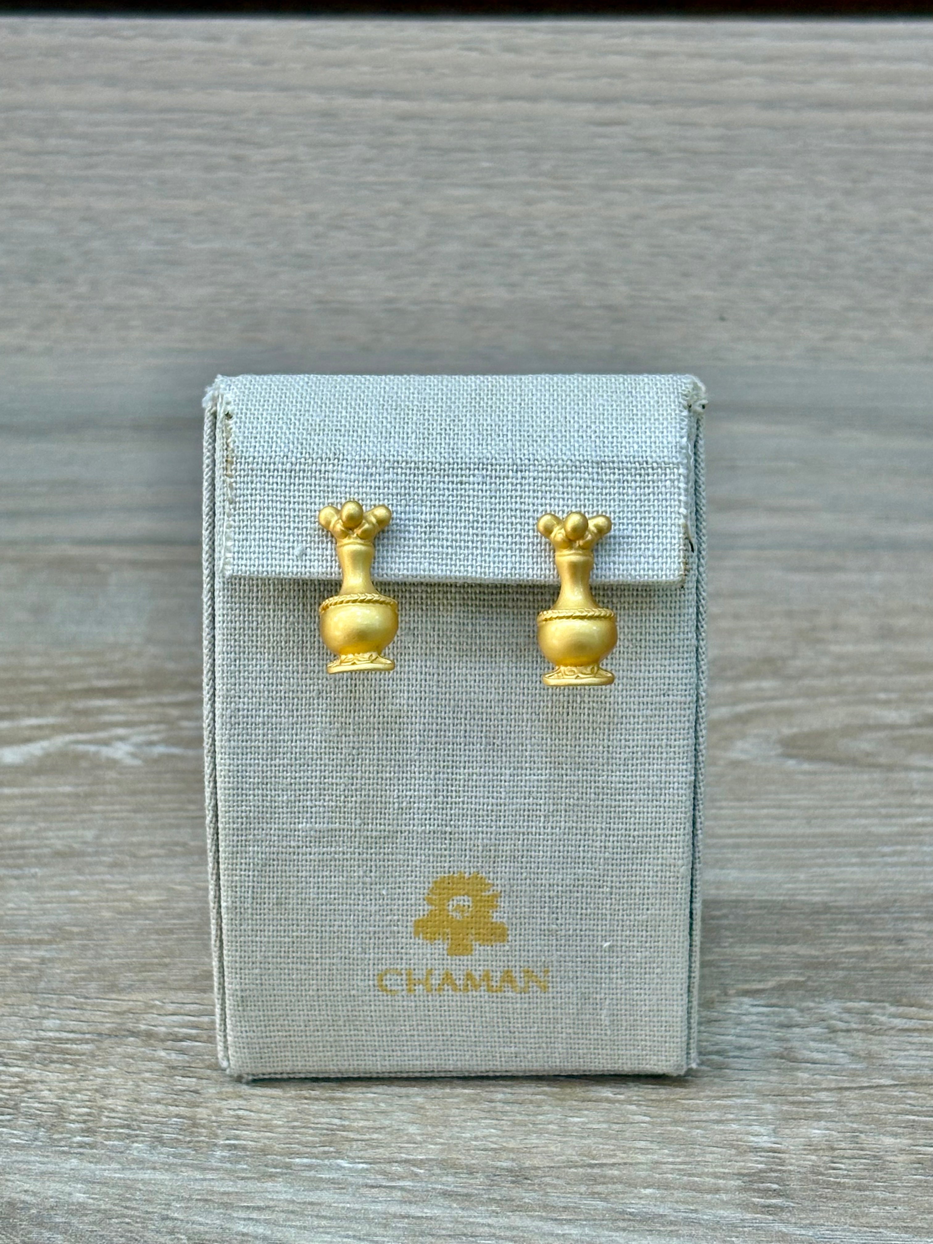Aretes Precolombinos Topitos - Modelo 6 - Artesanias de Mi Tierra Querida