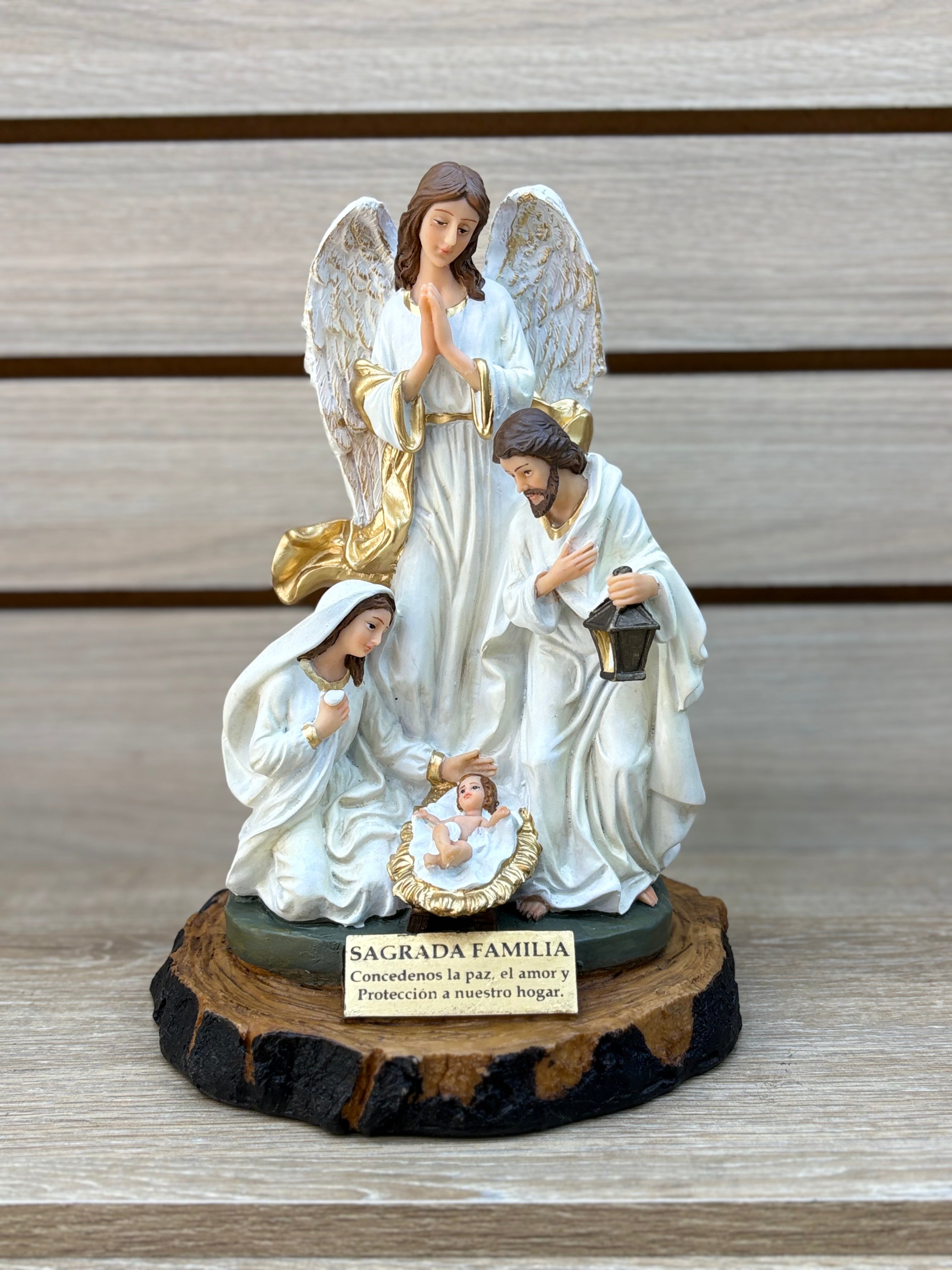 Figura Religiosa Sagrada Familia - Modelo 10 - Artesanias de Mi Tierra Querida