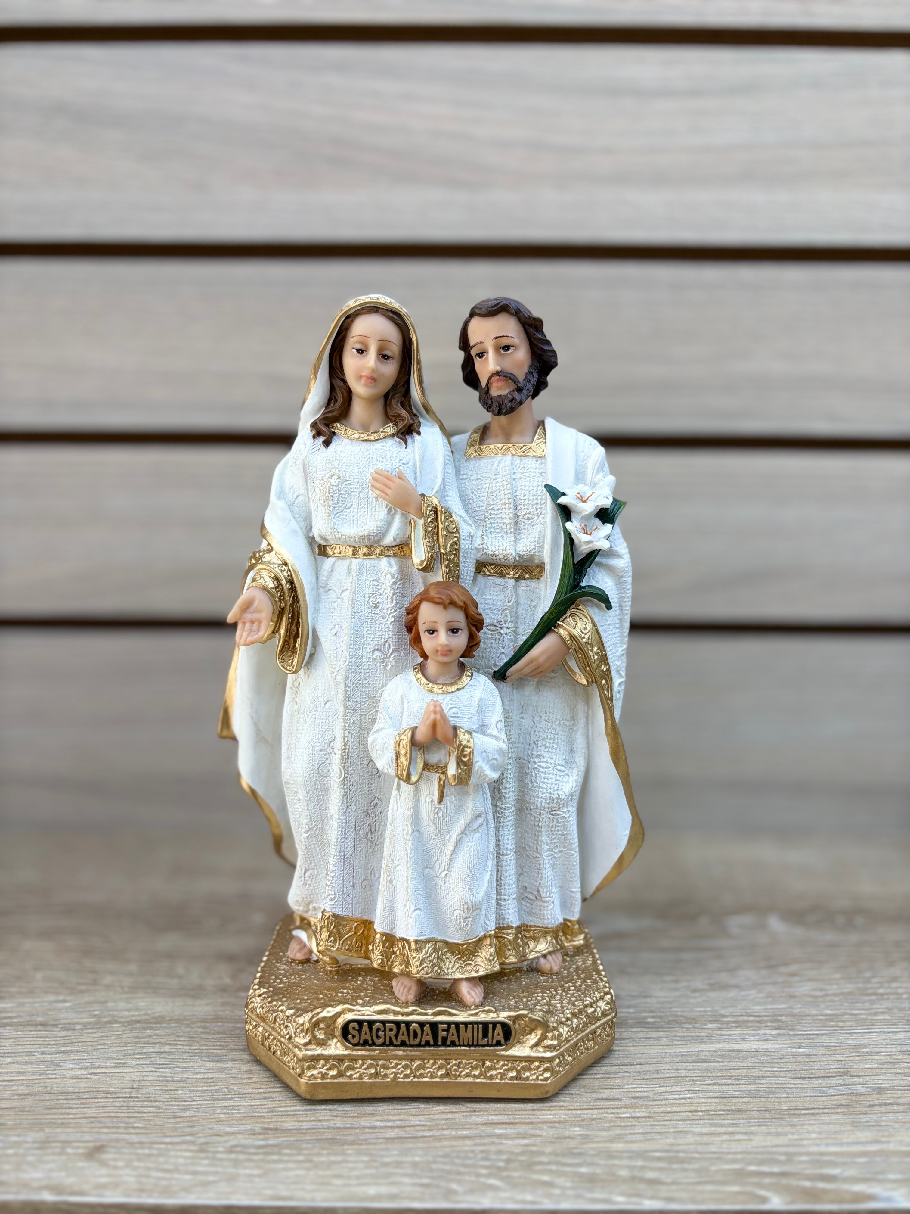 Figura Religiosa Sagrada Familia - Modelo 9 - Artesanias de Mi Tierra Querida