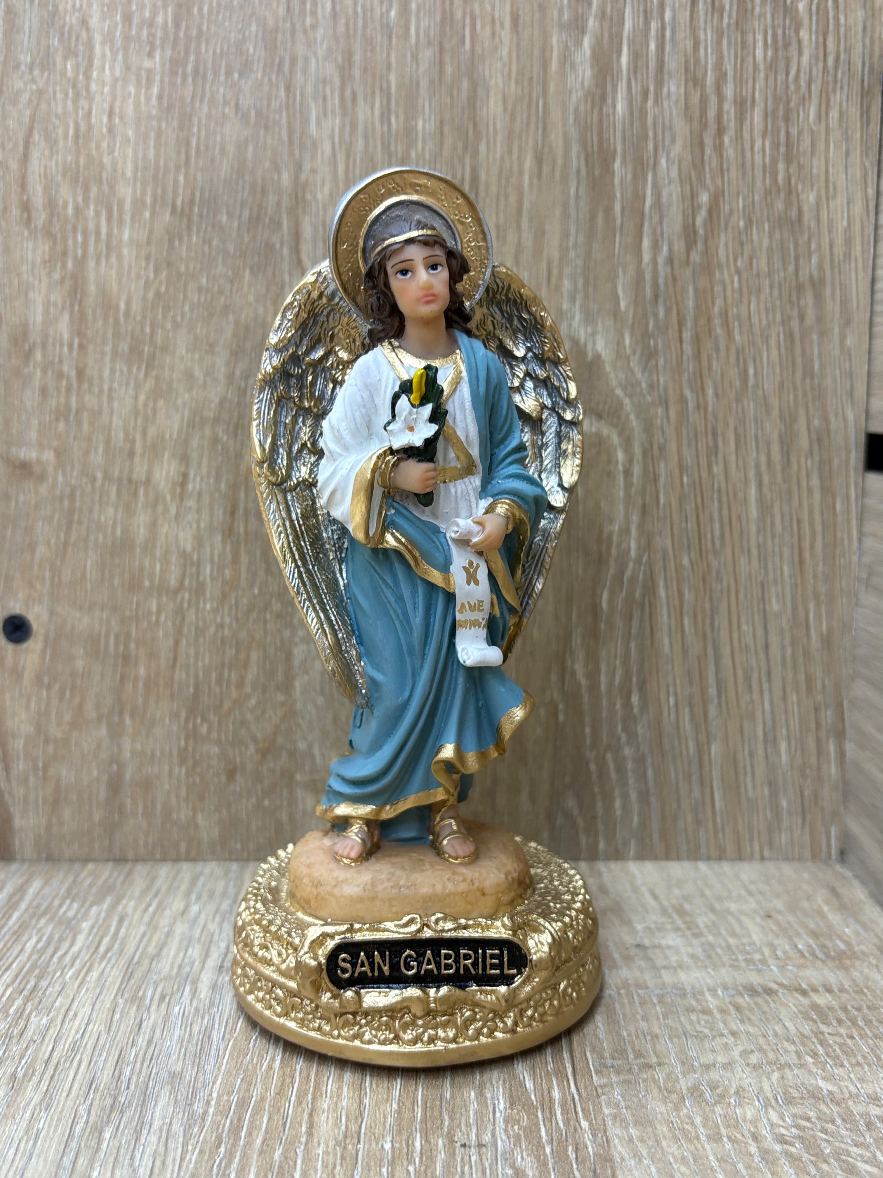 Figura Religiosa Angel - Modelo 10 - Artesanias de Mi Tierra Querida