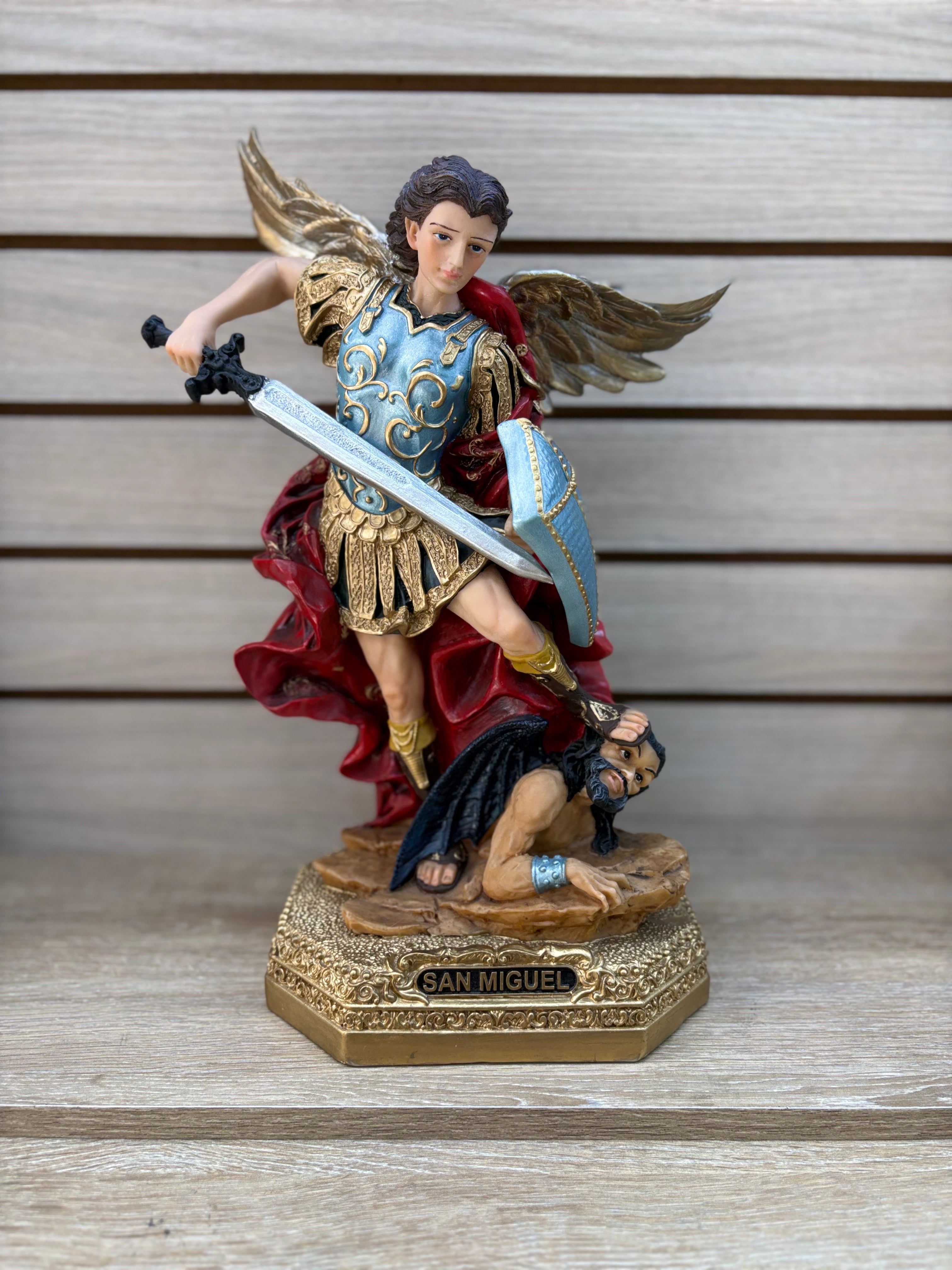 Figura Religiosa Angel - Modelo 14 - Artesanias de Mi Tierra Querida
