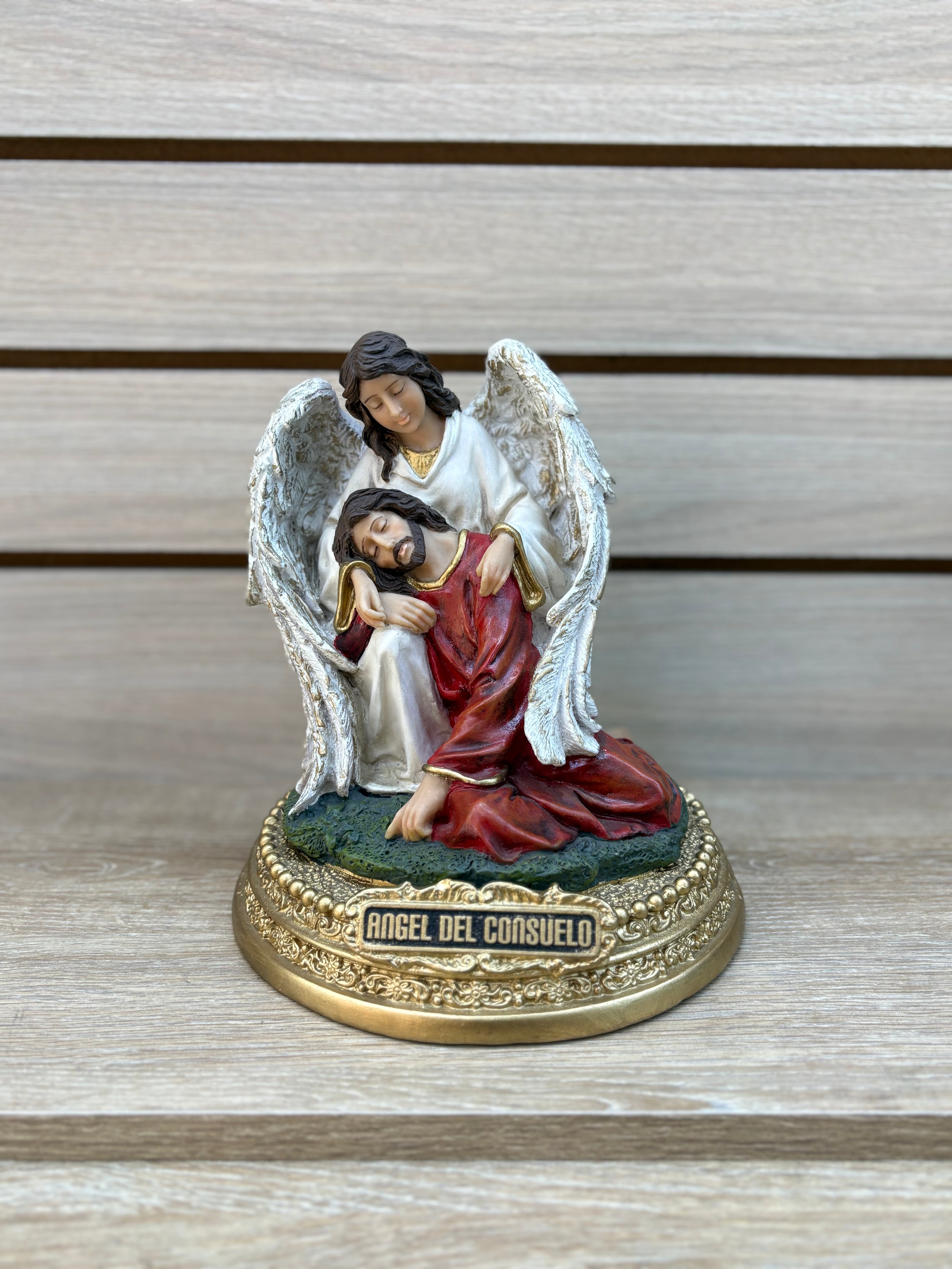Figura Religiosa Angel - Modelo 15 - Artesanias de Mi Tierra Querida
