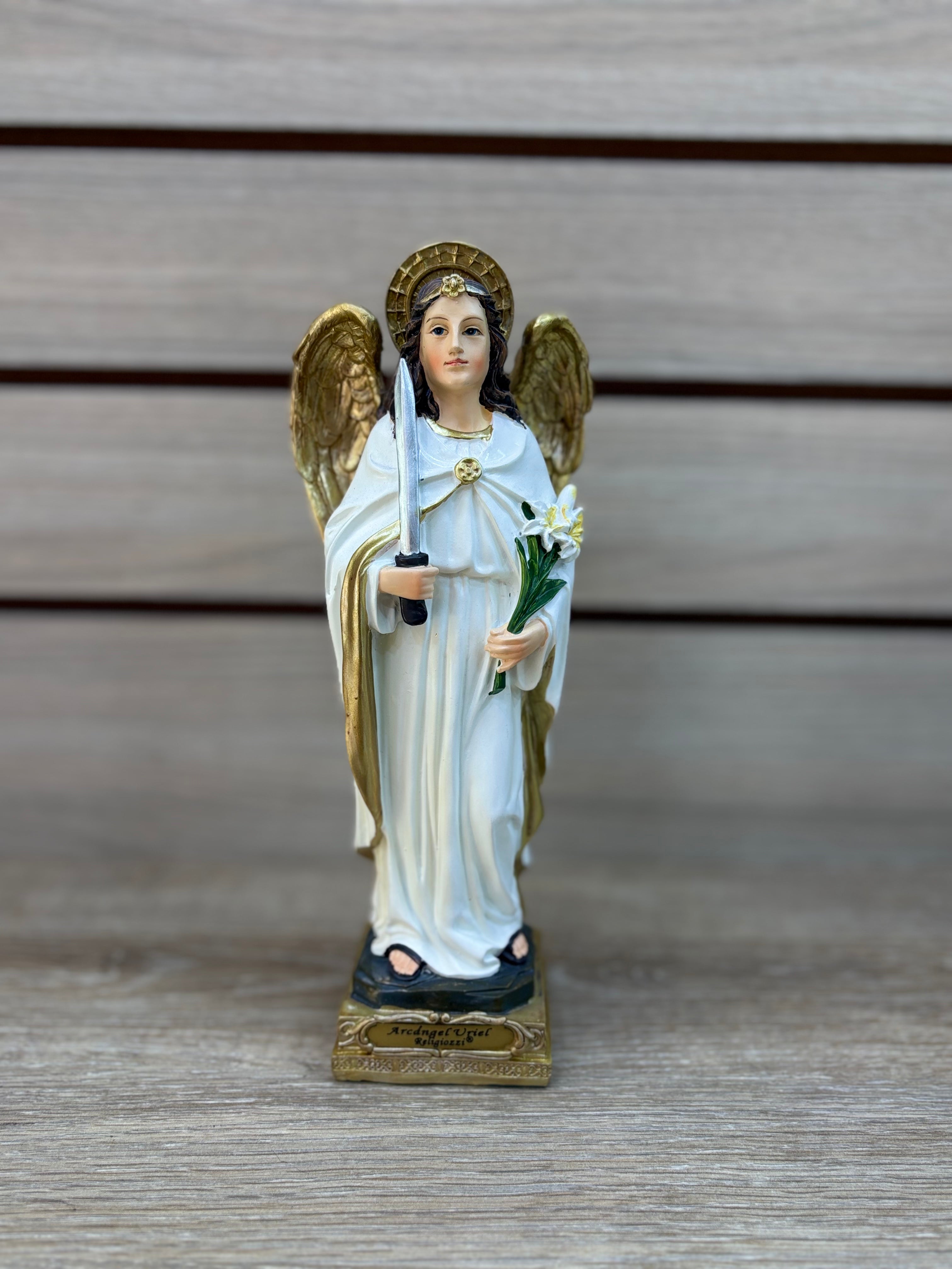 Figura Religiosa Angel - Modelo 16 - Artesanias de Mi Tierra Querida
