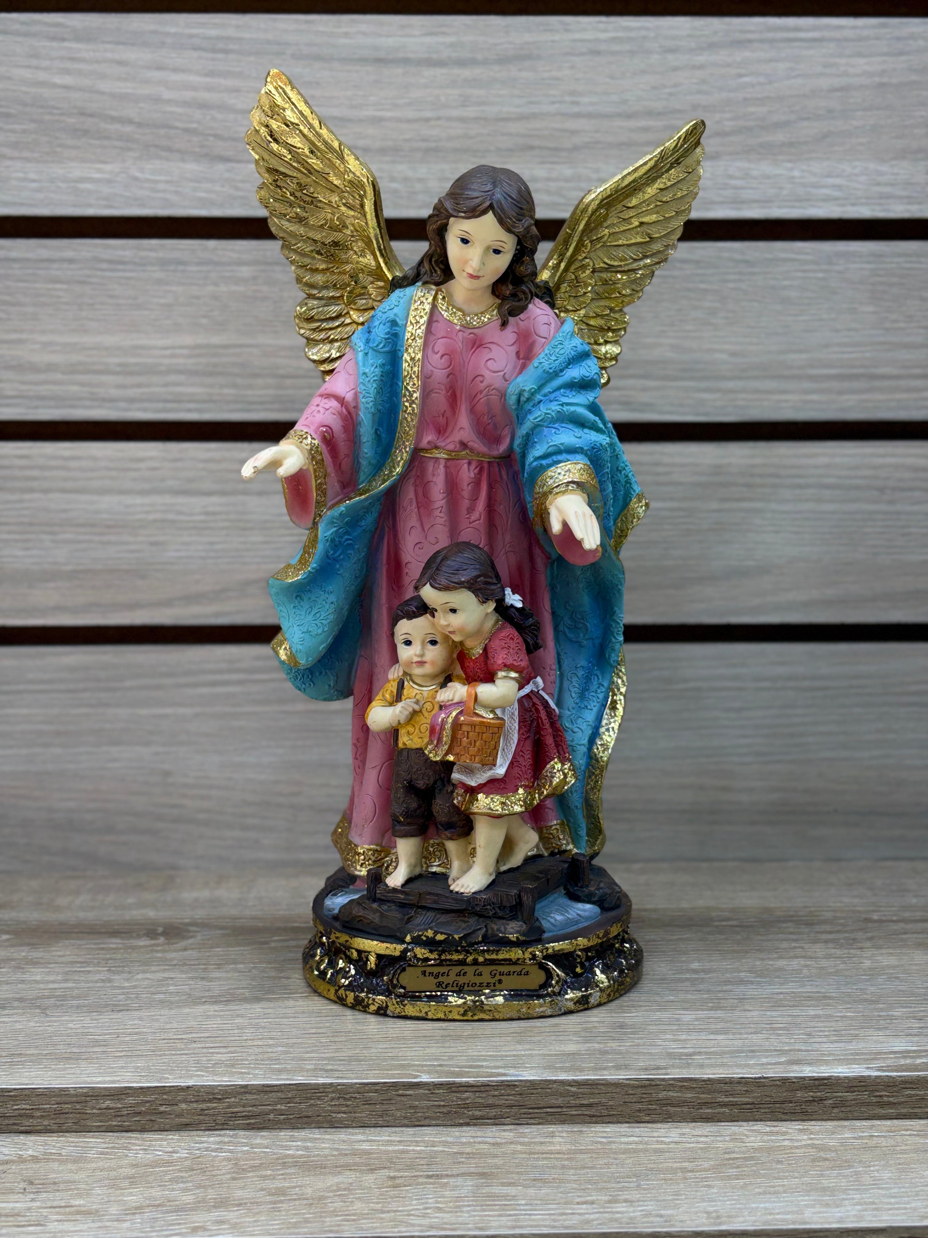 Figura Religiosa Angel - Modelo 17 - Artesanias de Mi Tierra Querida