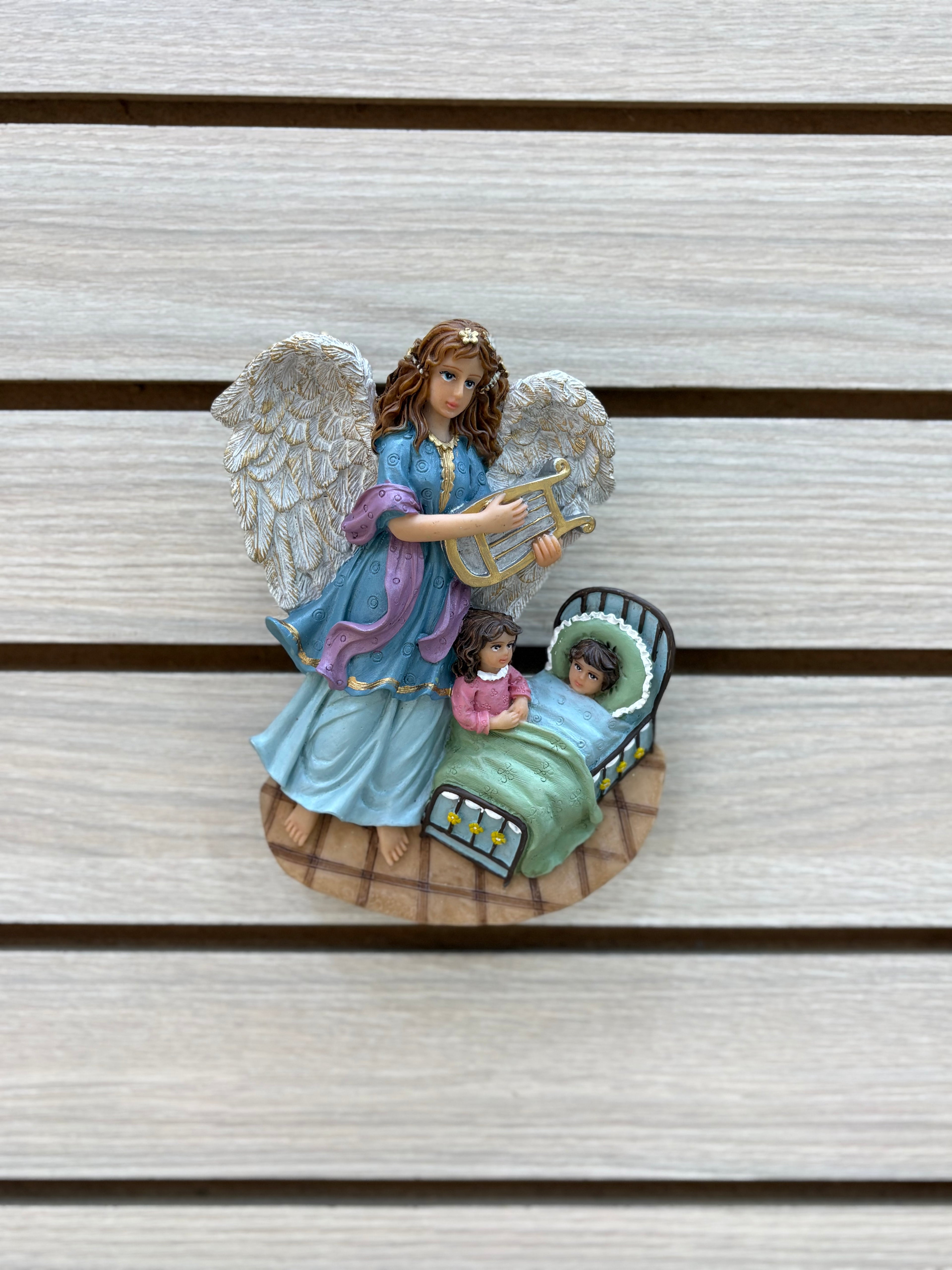 Figura Religiosa Angel - Modelo 4 - Artesanias de Mi Tierra Querida