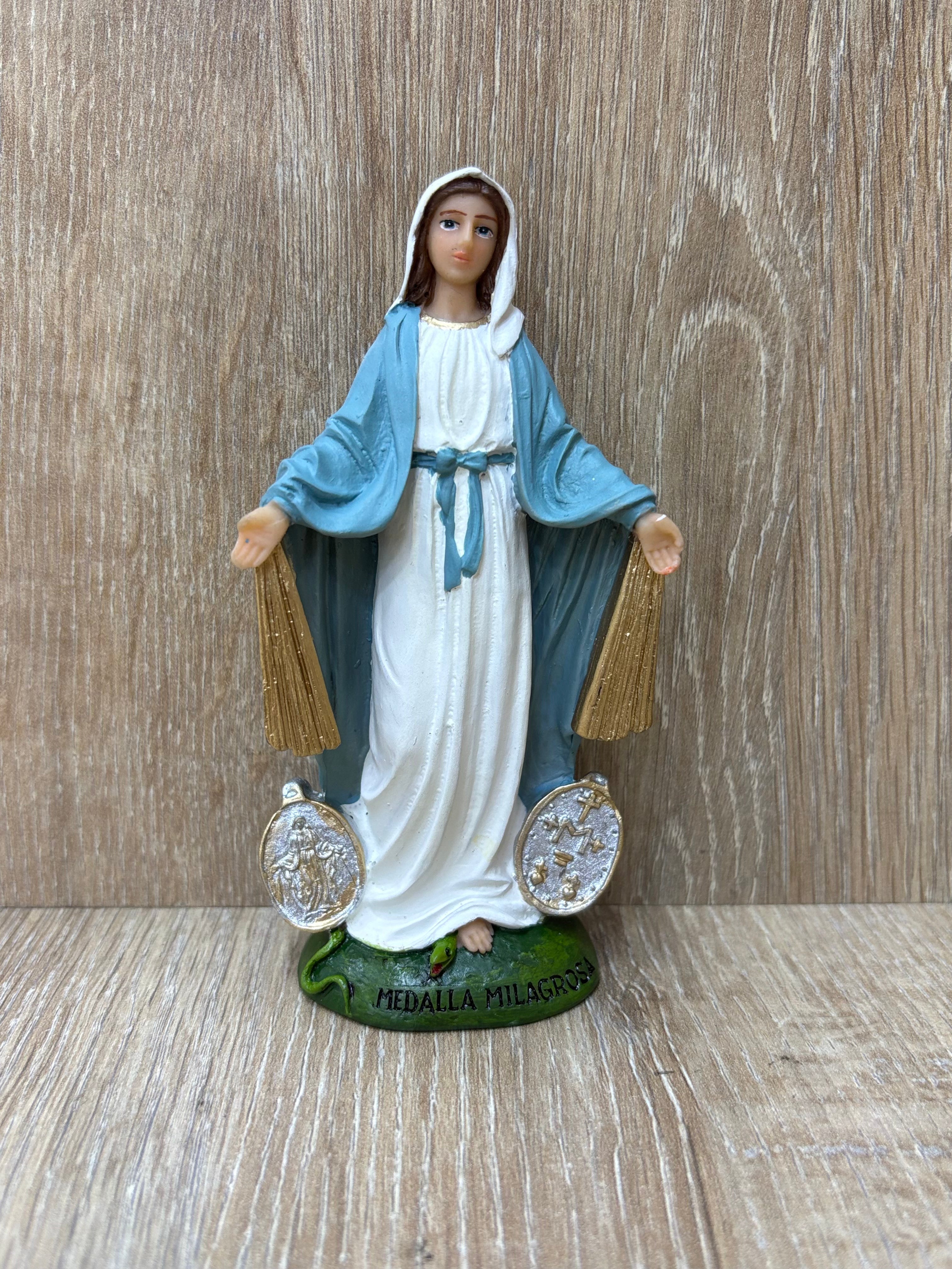 Figura Religiosa Virgen - Modelo 1 - Artesanias de Mi Tierra Querida