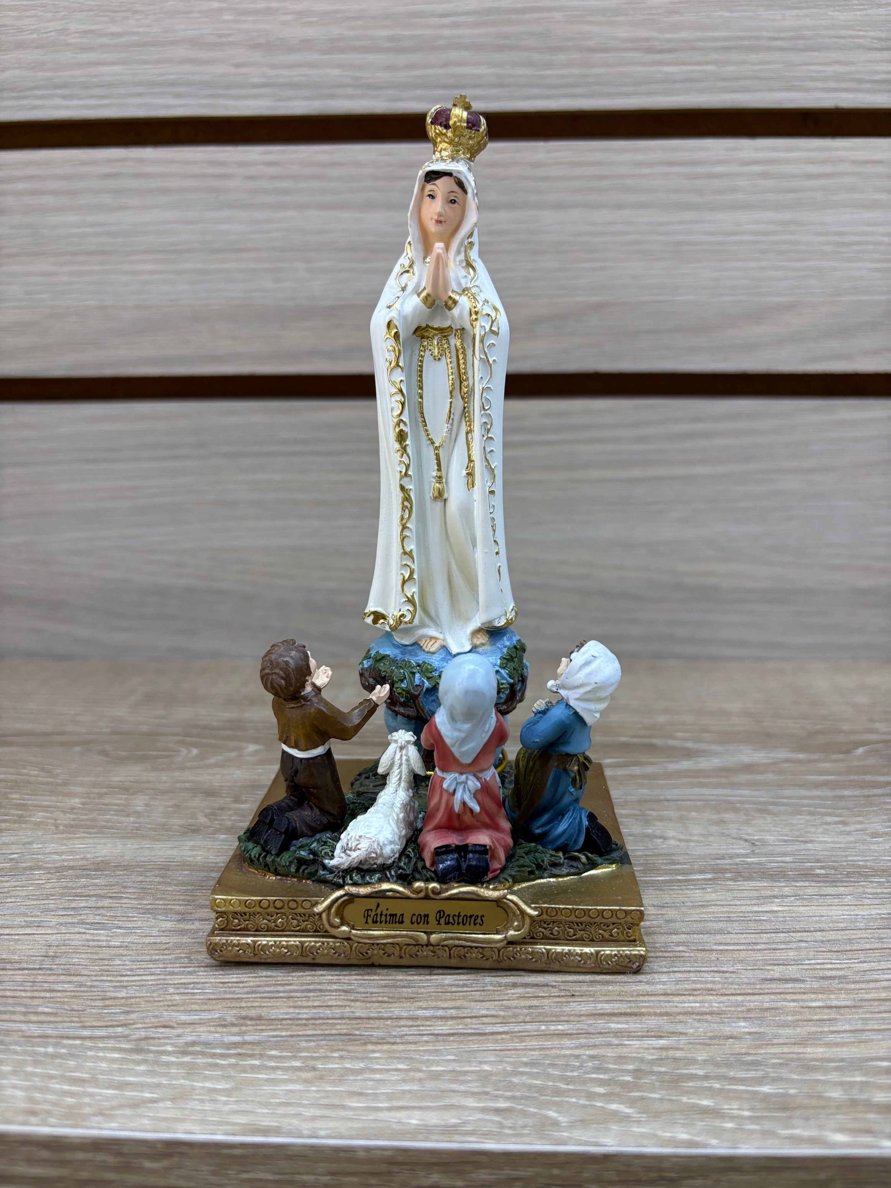Figura Religiosa Virgen - Modelo 11 - Artesanias de Mi Tierra Querida