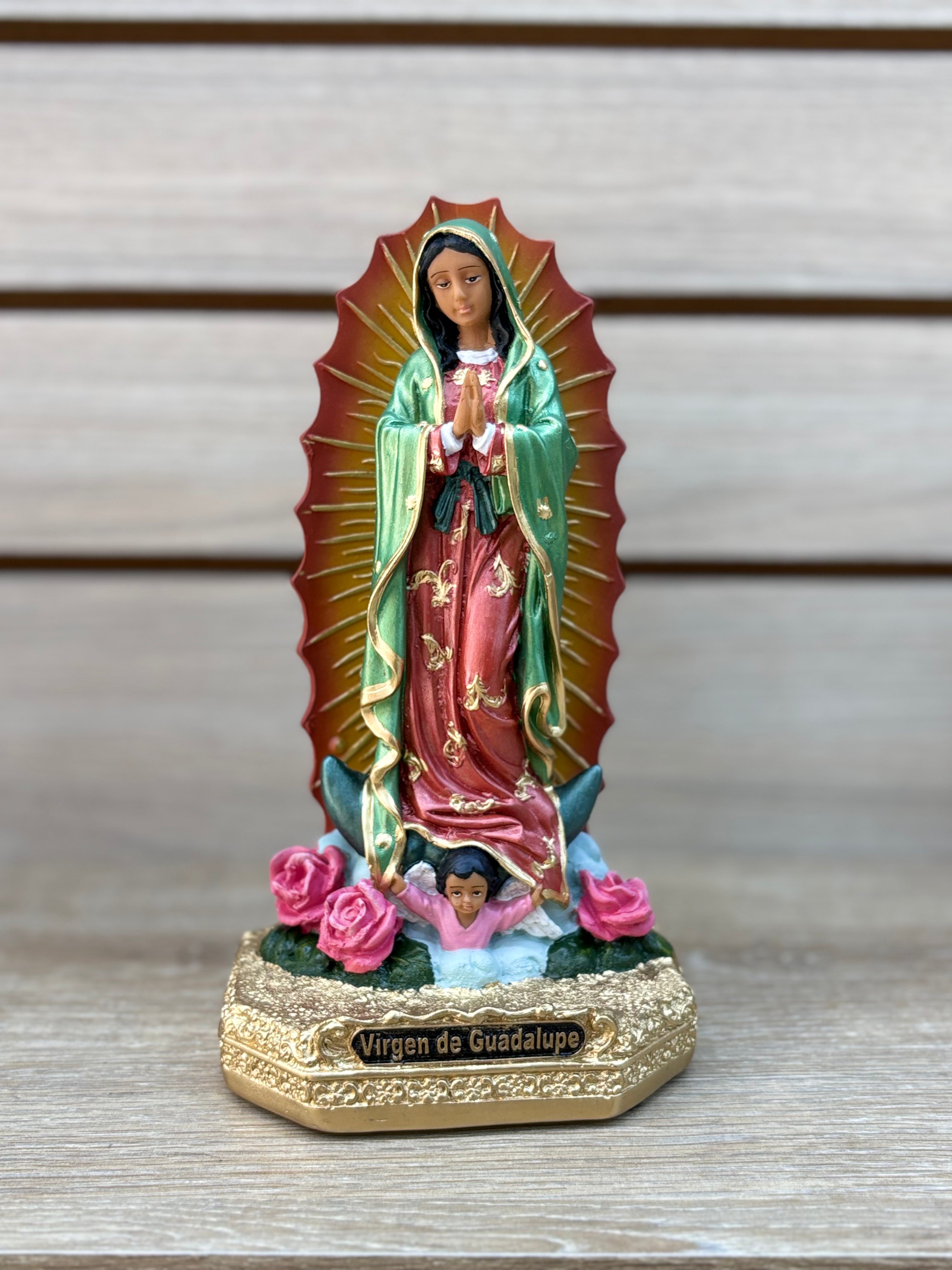 Figura Religiosa Virgen - Modelo 15 - Artesanias de Mi Tierra Querida