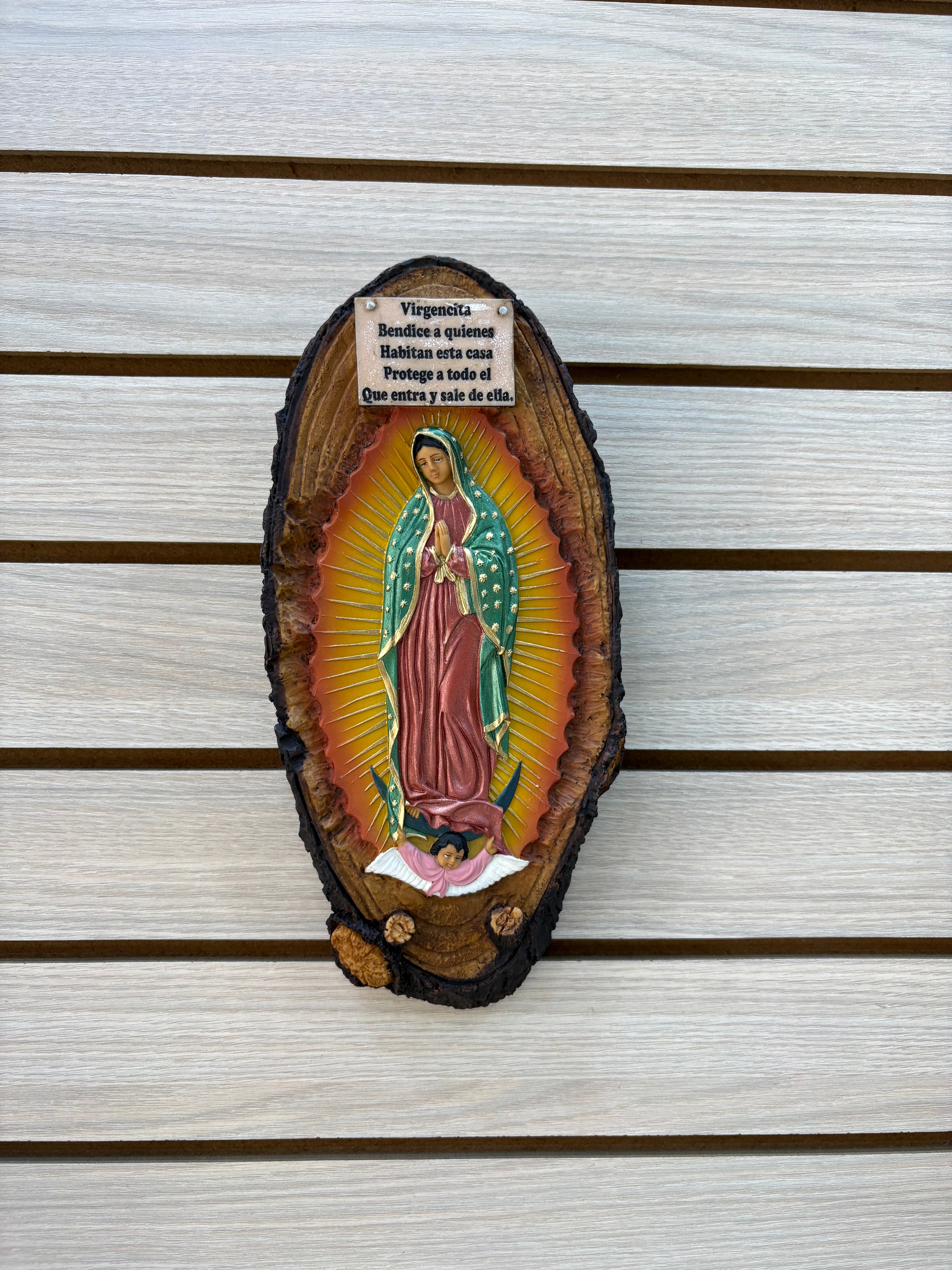 Figura Religiosa Virgen - Modelo 8 - Artesanias de Mi Tierra Querida