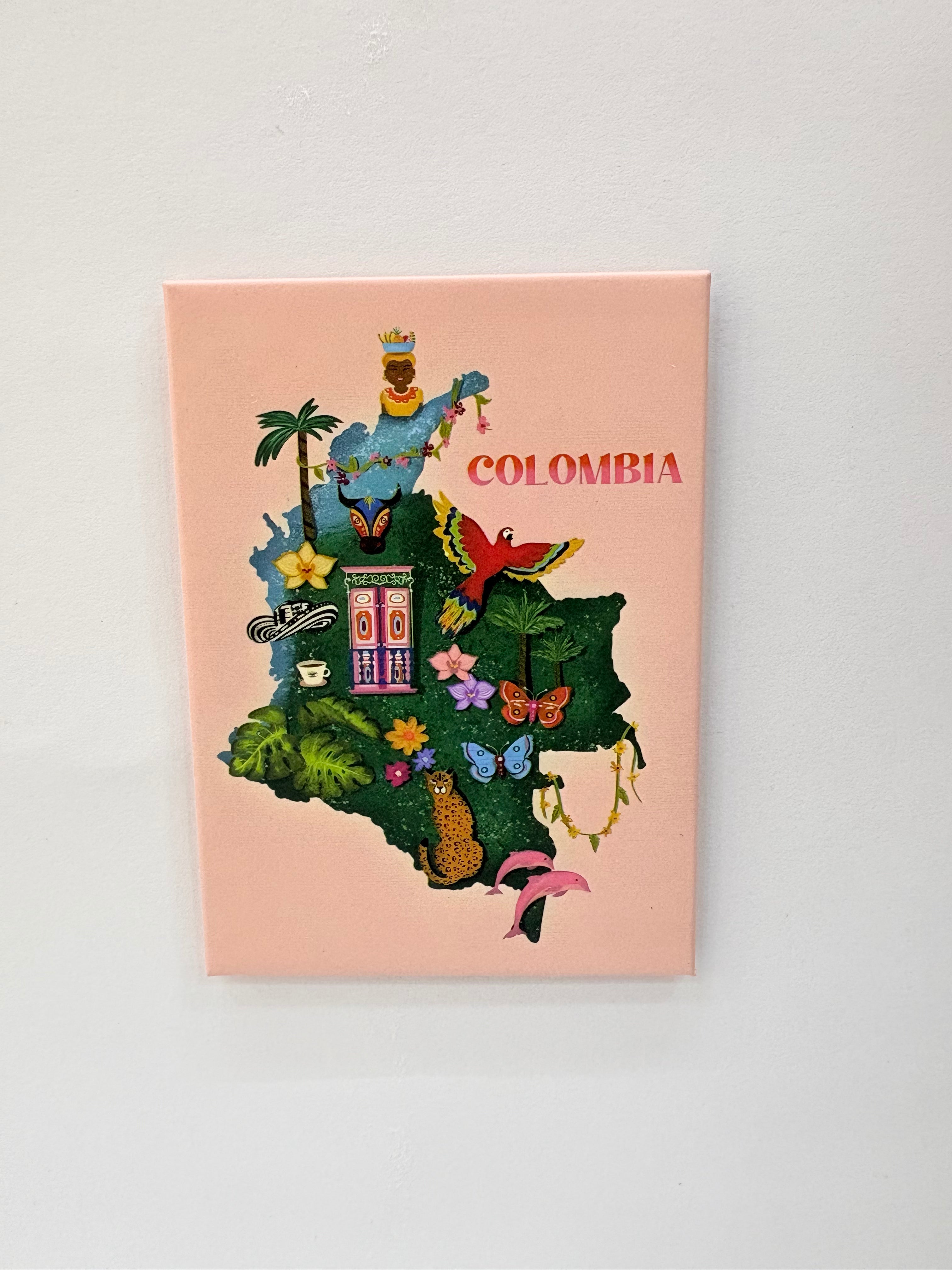 Iman Colombia Impreso Cuadrado - diseno 2