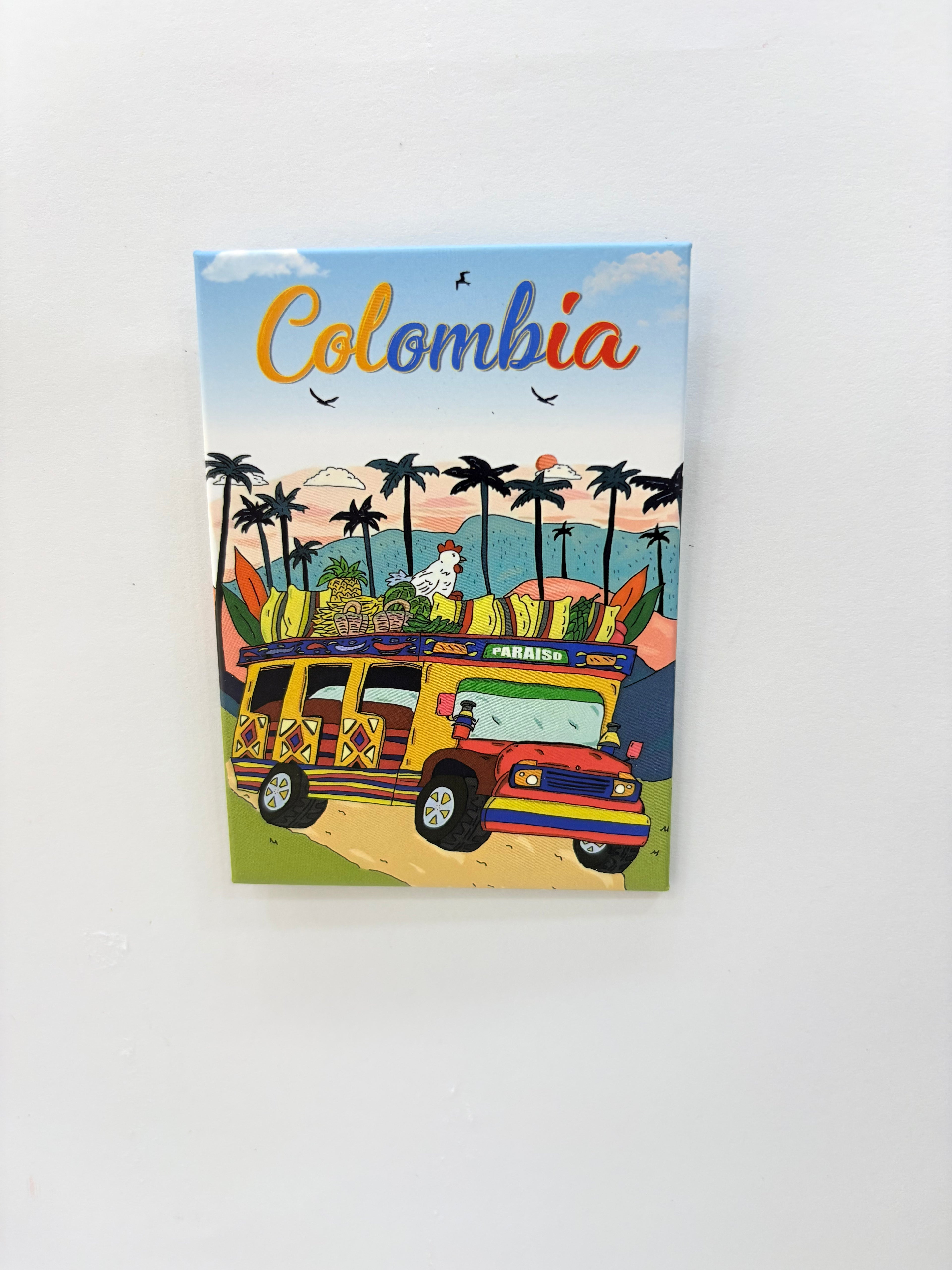Iman Colombia Impreso Cuadrado - diseno 5