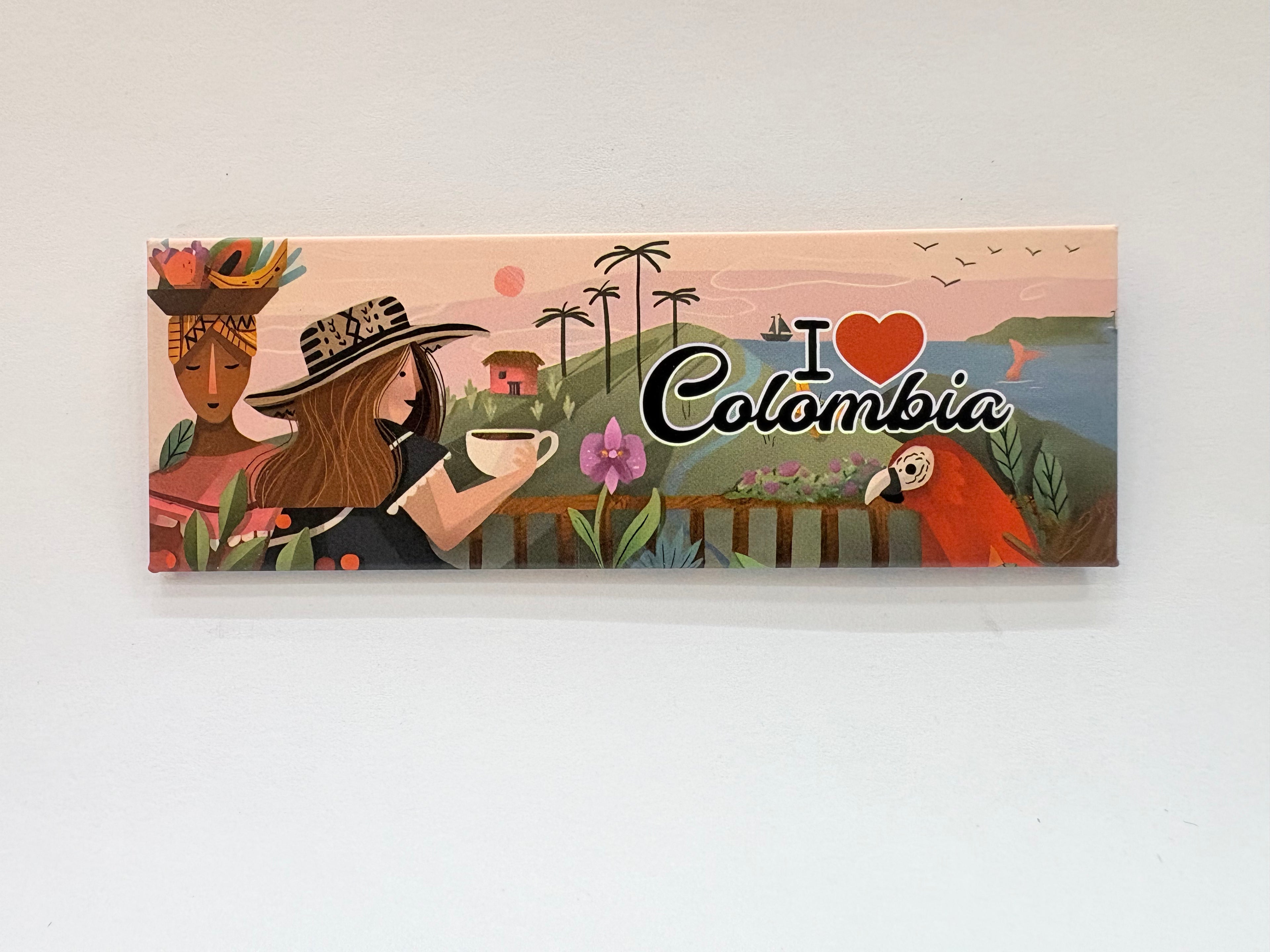 Iman Colombia Impreso Rectangular - diseno 2