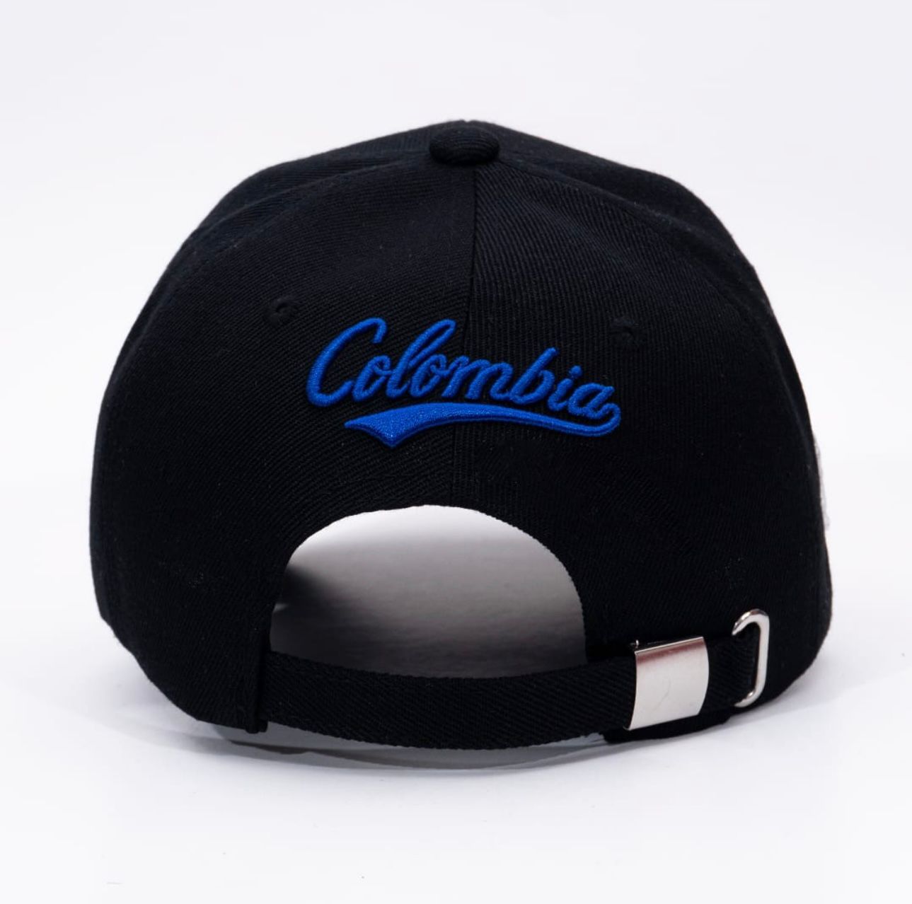 GORRA COLOMBIA BRODADA NEGRA