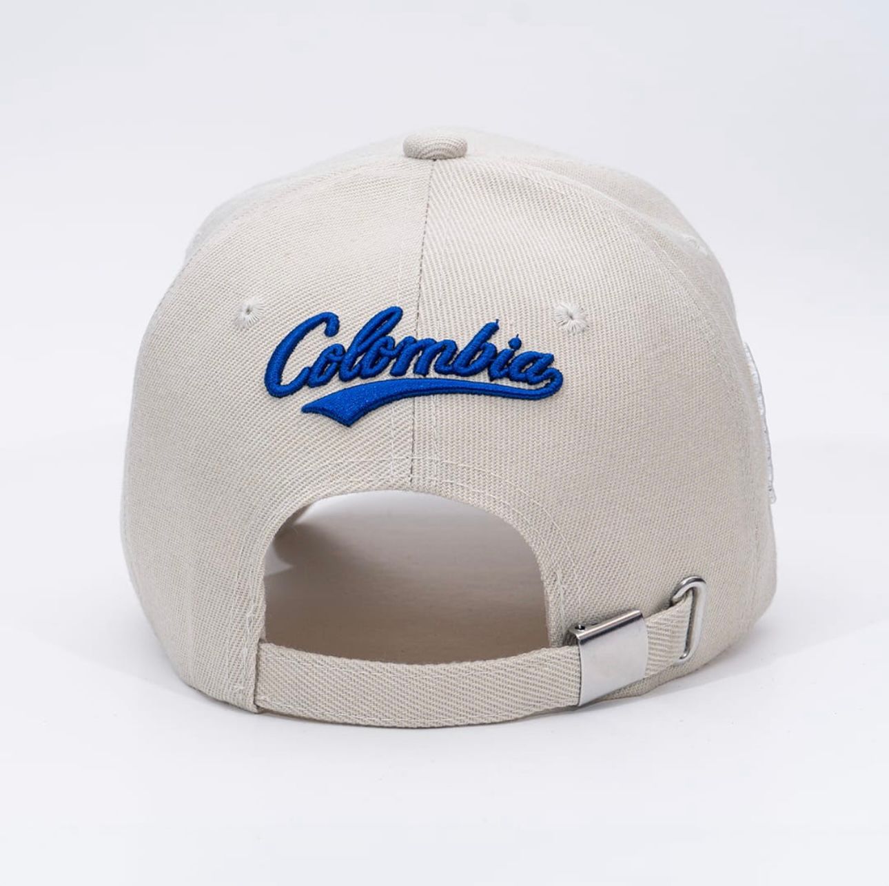 GORRA COLOMBIA BRODADA BEIGE